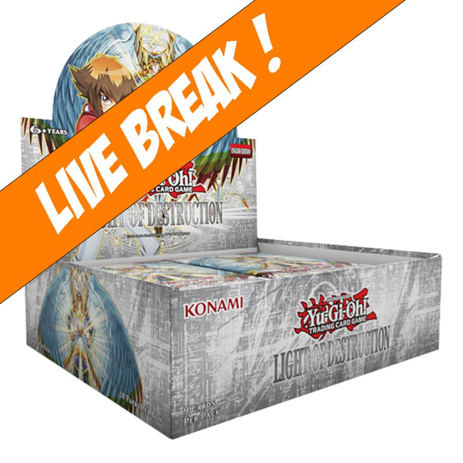 [ Live Break ] Yu-Gi-Oh - Light of Destruction Unlimited Reprint Booster (Display of 24)