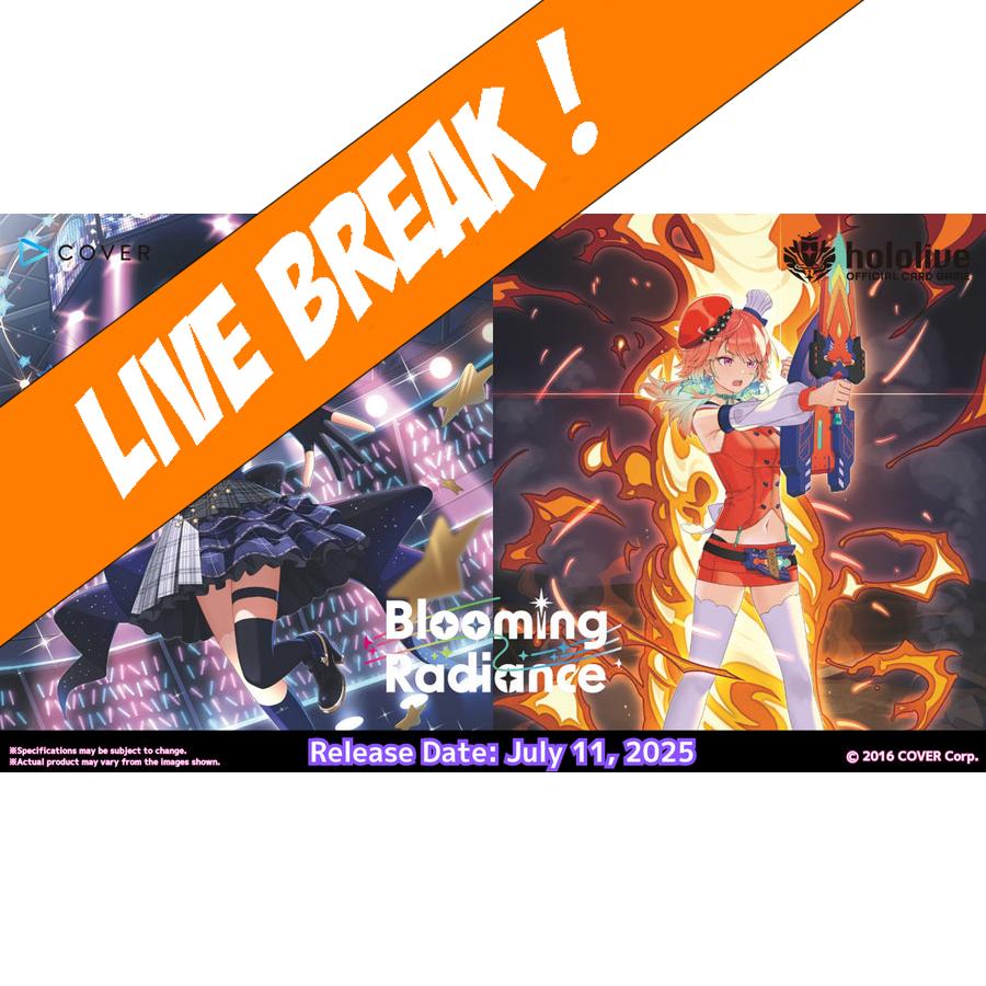 [ Live Break ] [Hololive OFFICIAL CARD GAME] hBP01e Blooming Radiance - Booster Box [English]