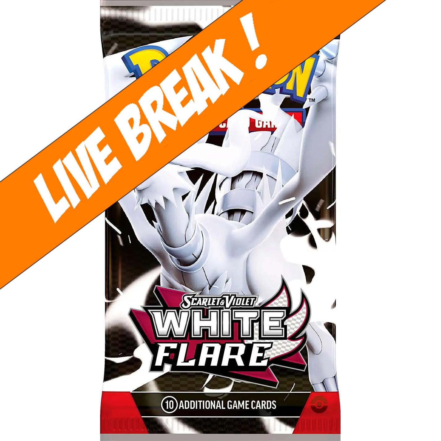 [ Live Break ] Pokémon TCG: Scarlet & Violet—White Flare Booster Pack