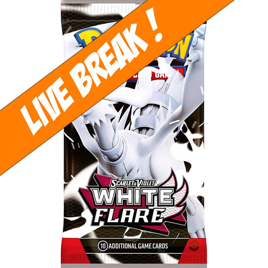 [ Live Break ] Pokémon TCG: Scarlet & Violet—White Flare Booster Pack
