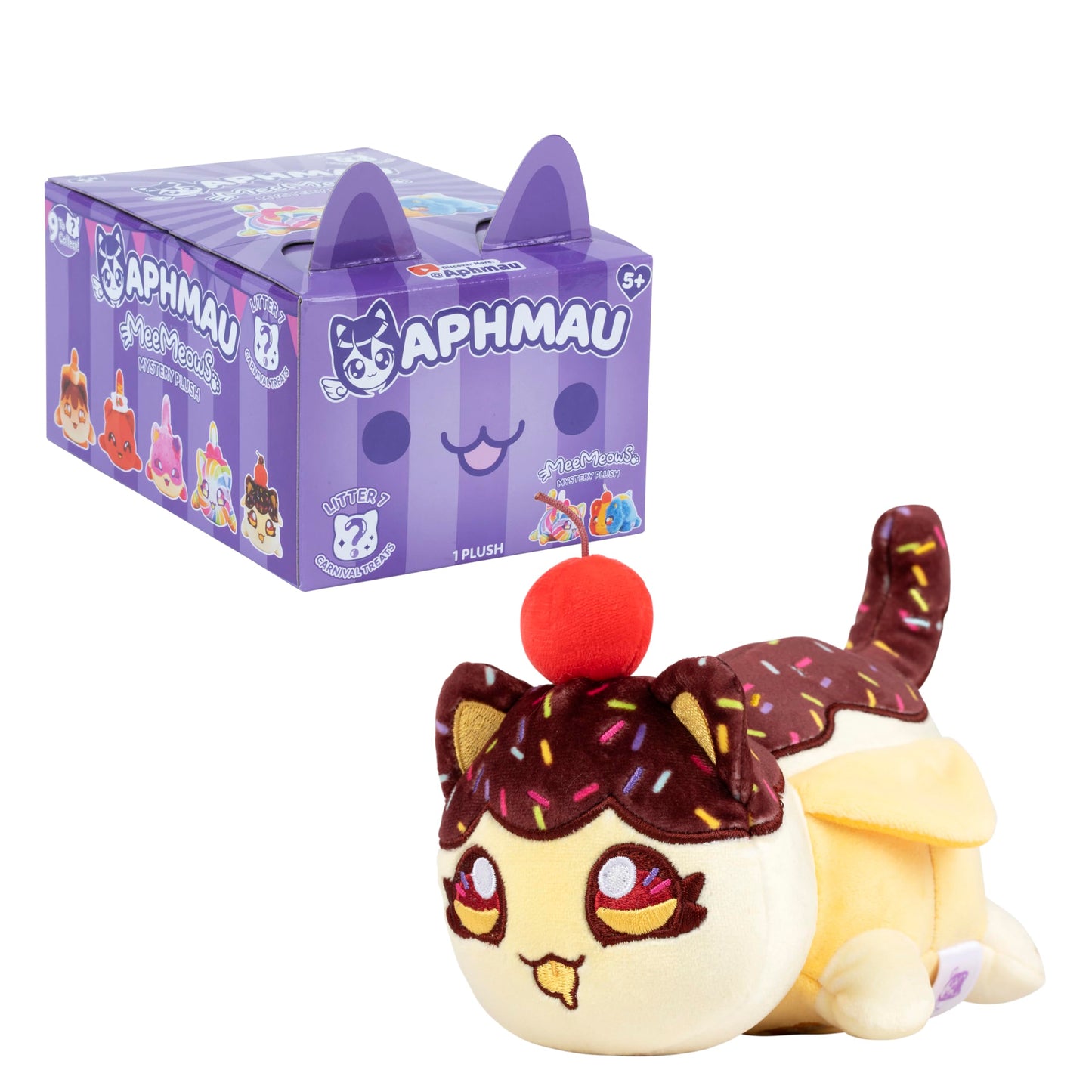 APHMAU MeeMeows 6" Mystery Plush - S7 Carnival Treats Single