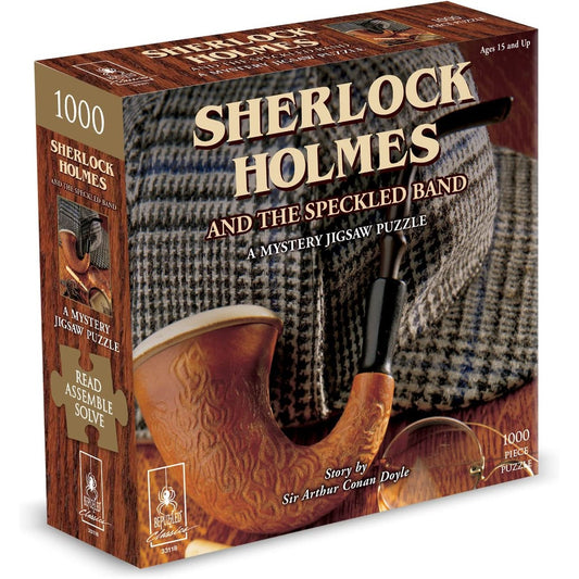 Murder Mystery Jigsaw Puzzles Sherlock Holmes