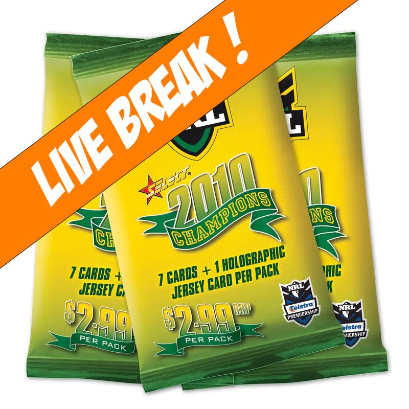 [ Live Break ] 2010 NRL Champions Booster Pack