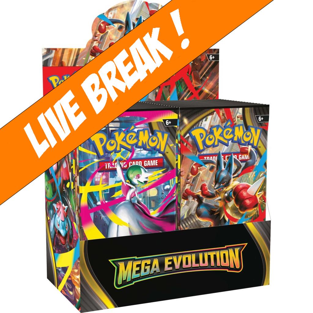 [ Live Break ] Mega Evolution Base Set - Pokémon TCG Mega Evolution ME01 Booster Box
