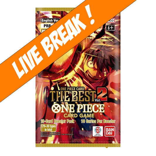 [ Live Break ] One Piece Card Game: Premium Booster Pack [PRB-02]