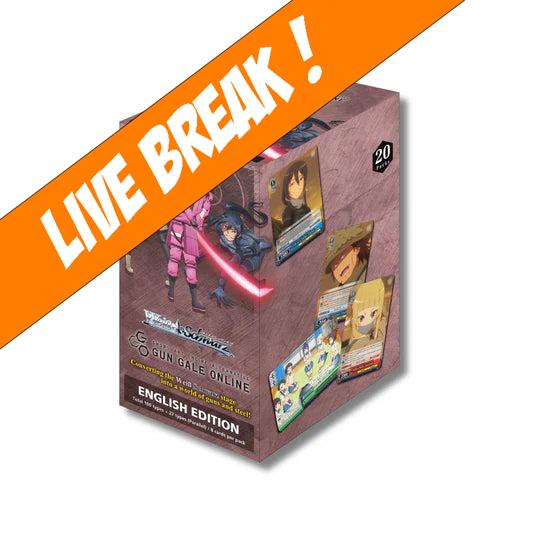 [ Live Break ] [Weiss Schwarz] Sword Art Online Alternative - Gun Gale Online REPRINT Booster Box