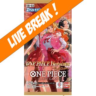 [ Live Break ] One Piece Card Game - Heroines Edition EB-03 Booster Pack (Japanese)
