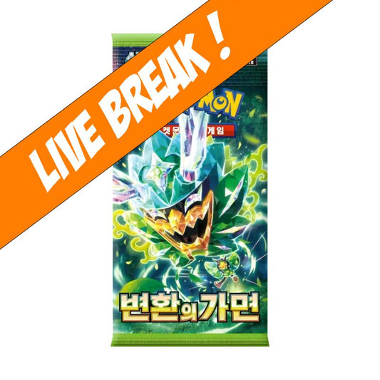 [ Live Break ] Mask Of Change (Korean) - Pokémon TCG SV6 Booster Pack