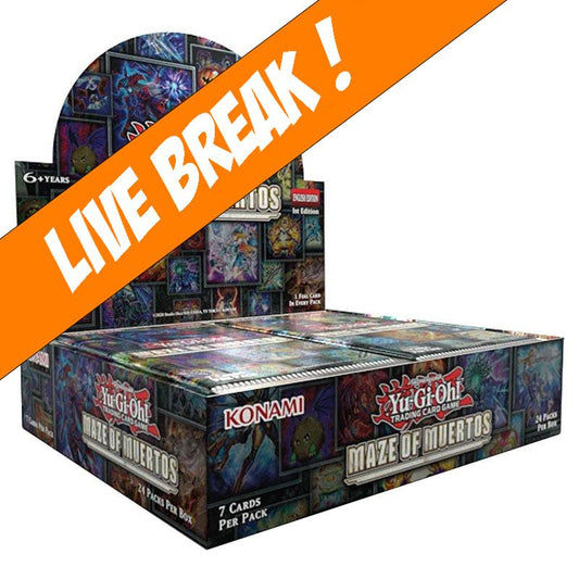 [ Live Break ] Yu-Gi-Oh! - Maze of Muertos Booster (Display of 24)