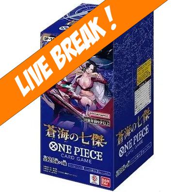 [ Live Break ] One Piece Card Game - The Azure Sea's Seven OP-14 Booster Box (Japanese)