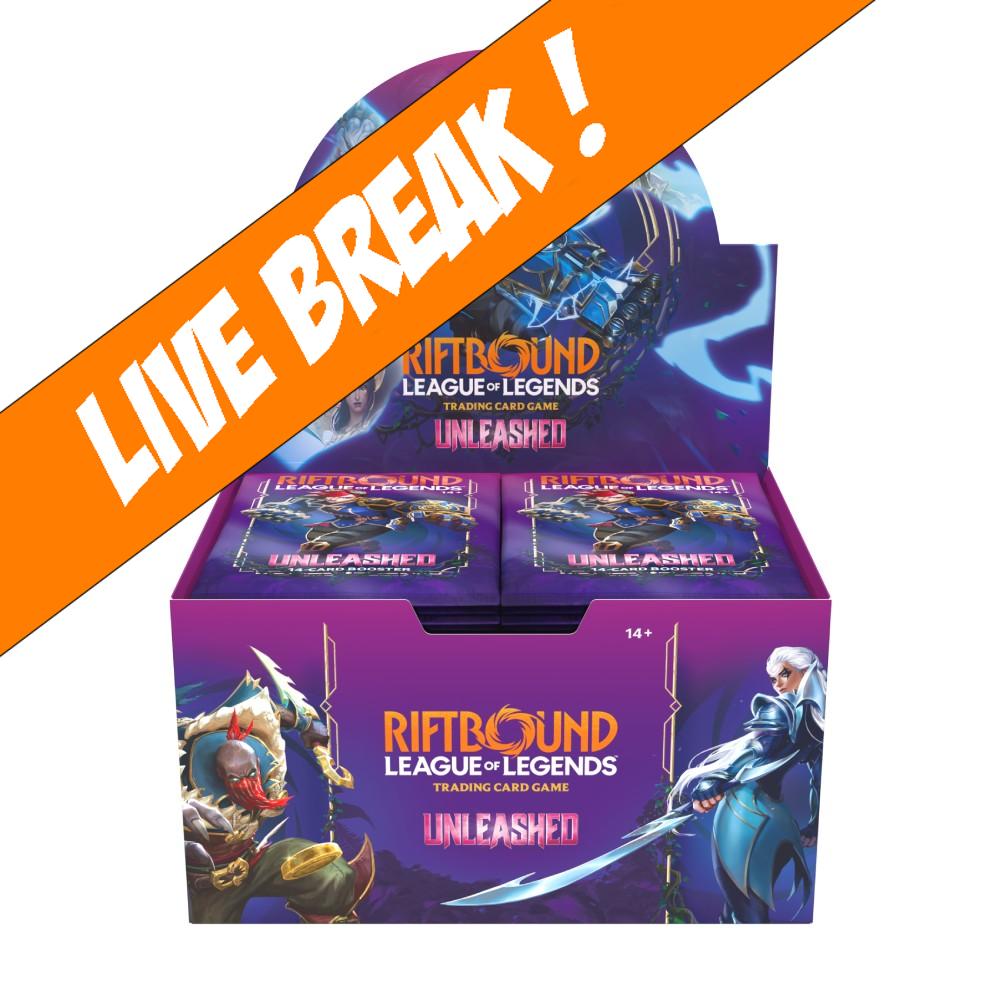 [ Live Break ] Riftbound: League of Legends TCG – Unleashed Booster Box