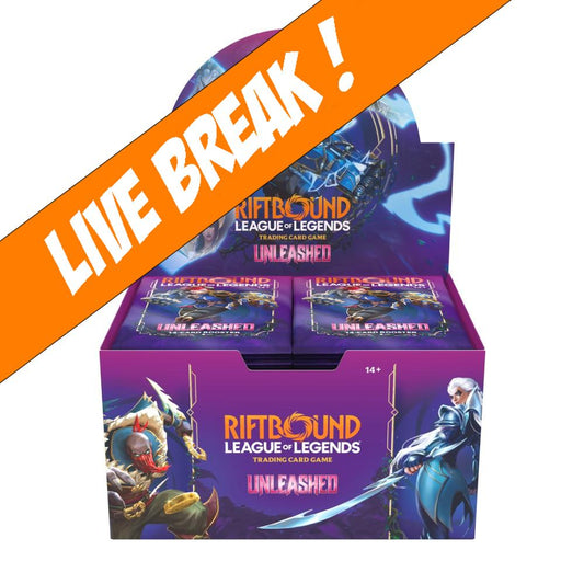 [ Live Break ] Riftbound: League of Legends TCG – Unleashed Booster Box
