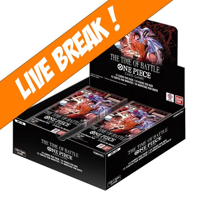 [ Live Break ] One Piece Card Game: The Time of Battle [OP-16] Booster Box