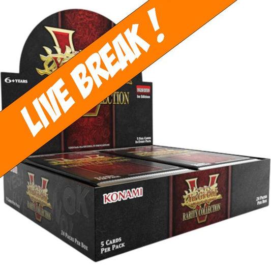 [ Live Break ] Yu-Gi-Oh - Rarity Collection V RA05 Booster Box