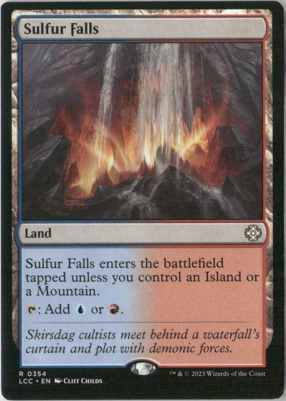 Scan Image | Sulfur Falls - Commander: The Lost Caverns of Ixalan | [CF549059]