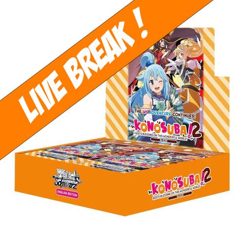 [ Live Break ] [Weiss Schwarz] KONOSUBA - God’s blessing on this wonderful world! Re:Edit Booster Box