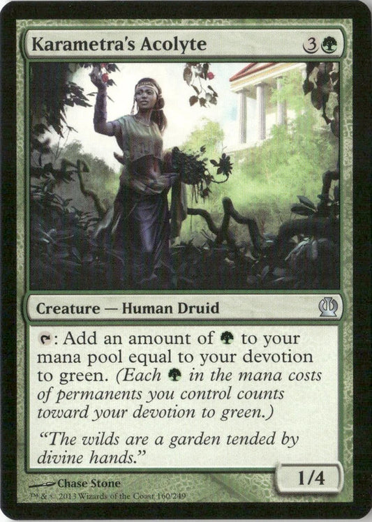 Karametra's Acolyte - Theros