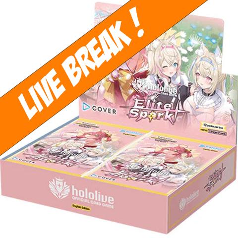 [ Live Break ] [hololive OFFICIAL CARD GAME] hBP03e Elite Spark Booster Box