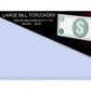Ultra Pro: UP82316 7-13/16 x 3-7/16 Large Bill Toploader 25ct