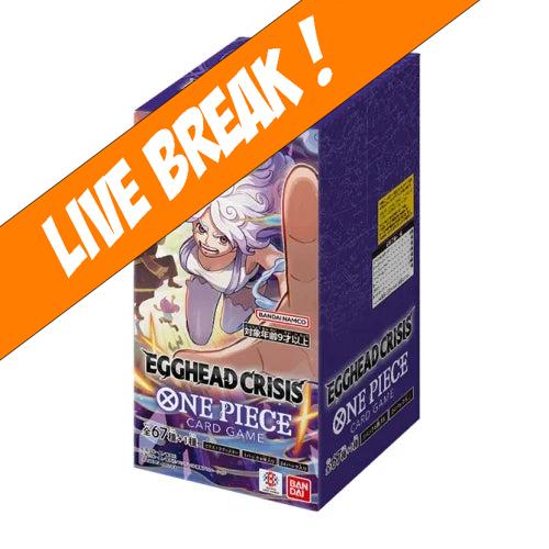 [ Live Break ] One Piece Card Game - Egghead Crisis EB-04 Booster Box (Japanese)