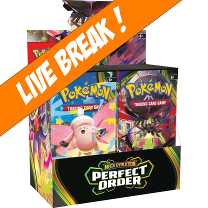 [ Live Break ] Perfect Order - Pokemon TCG: Mega Evolution ME03 Booster Box