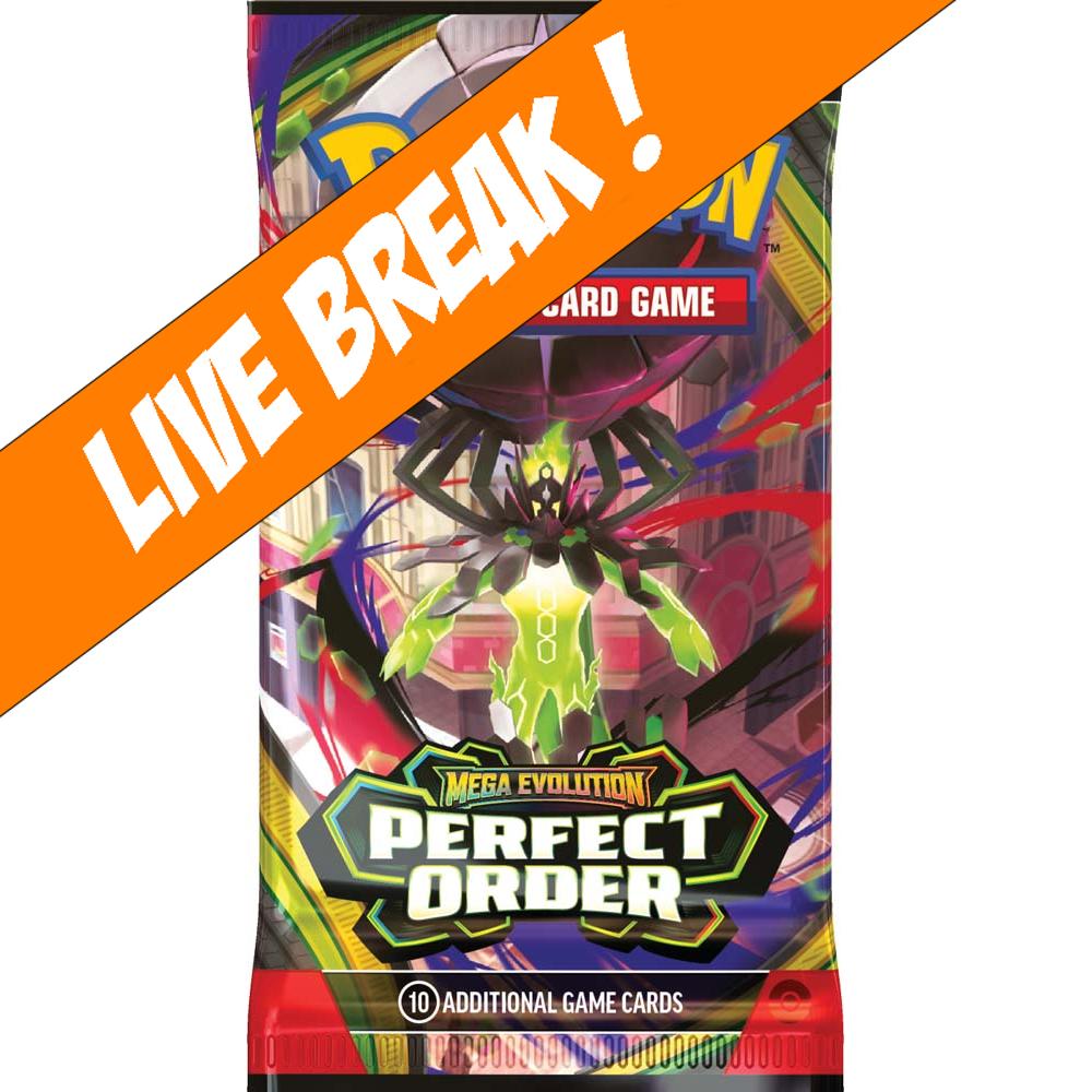[ Live Break ] Perfect Order - Pokemon TCG: Mega Evolution ME03 Booster Box