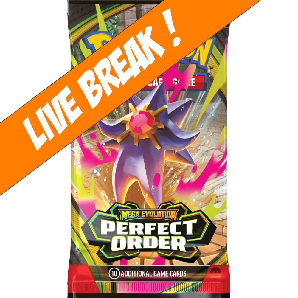[ Live Break ] Perfect Order - Pokemon TCG: Mega Evolution ME03 Booster Box
