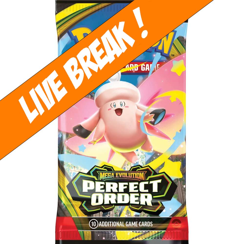 [ Live Break ] Perfect Order - Pokemon TCG: Mega Evolution ME03 Booster Box