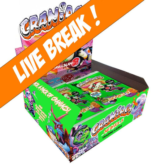 [ Live Break ] Craniacs Trading Cards Hobby Box Series 3
