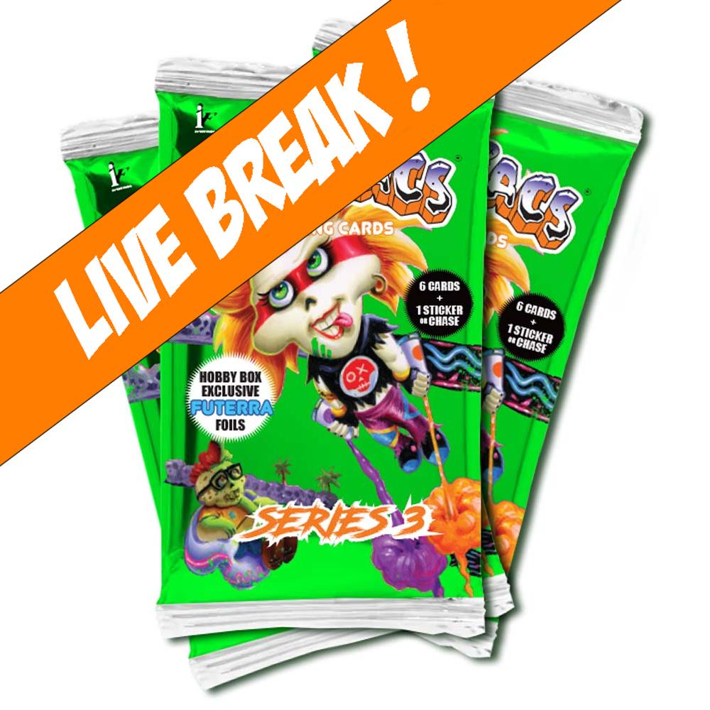 [ Live Break ] Craniacs Trading Cards Hobby Box Series 3