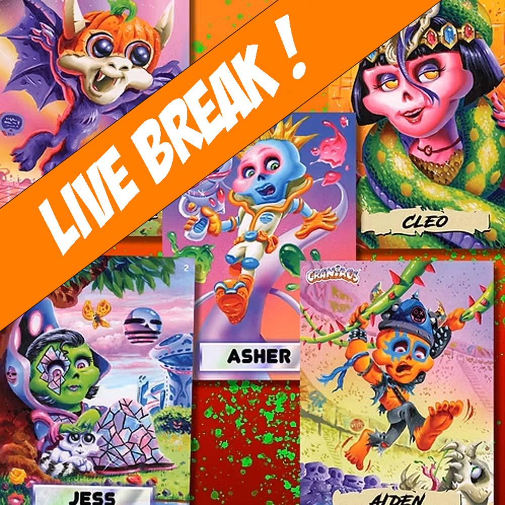 [ Live Break ] Craniacs Trading Cards Hobby Box Series 3