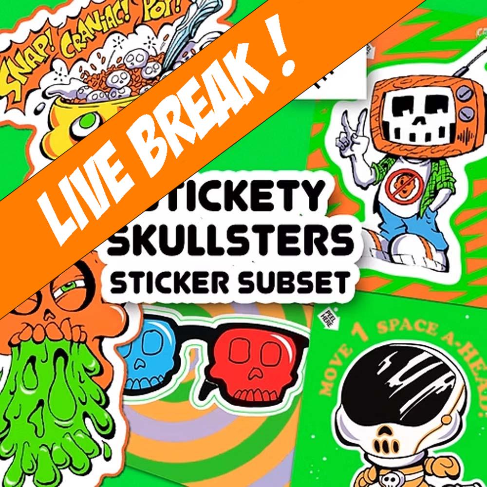 [ Live Break ] Craniacs Trading Cards Hobby Box Series 3