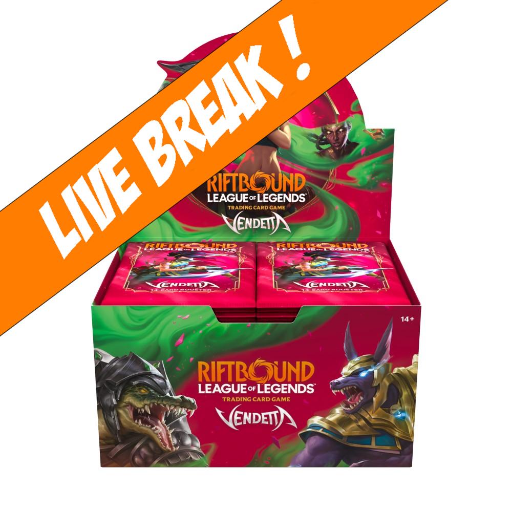 [ Live Break ] Riftbound: League of Legends TCG – Vendetta Booster Box