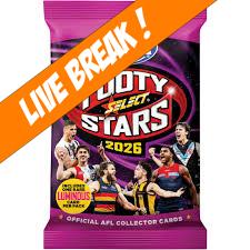 [ Live Break ] 2026 AFL Footy Stars Booster Pack