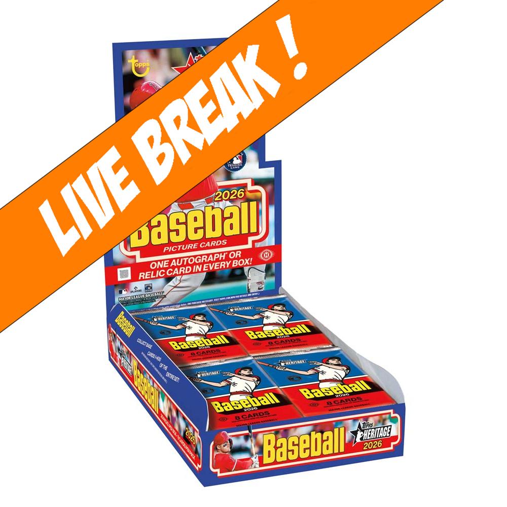 [ Live Break ] Topps 2026 Heritage Baseball Hobby Box