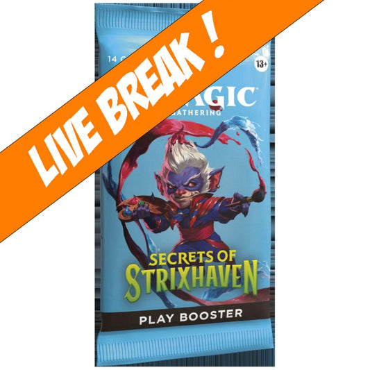 [ Live Break ] Magic Secrets of Strixhaven - Play Booster Pack
