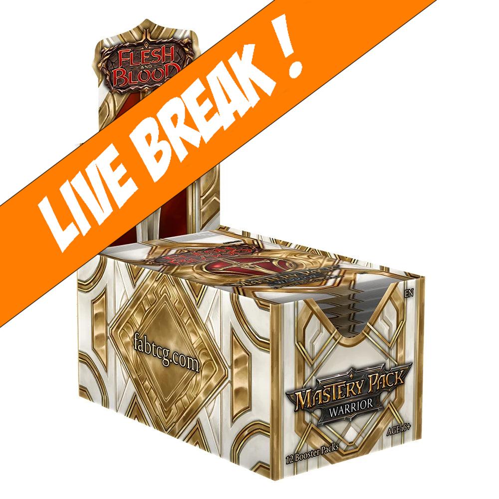 [ Live Break ] Flesh and Blood: Mastery Pack Display – Warrior