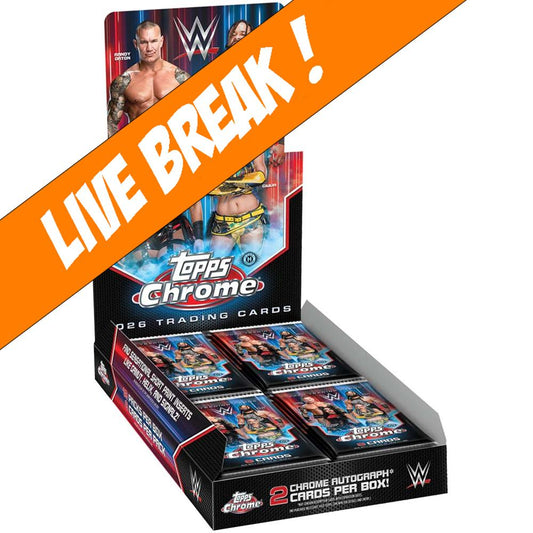 [ Live Break ] Topps 2026 WWE Chrome Hobby