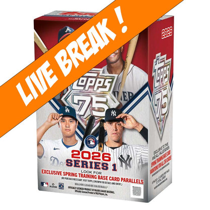 [ Live Break ] Topps 2026 Baseball Series 1 Value Box