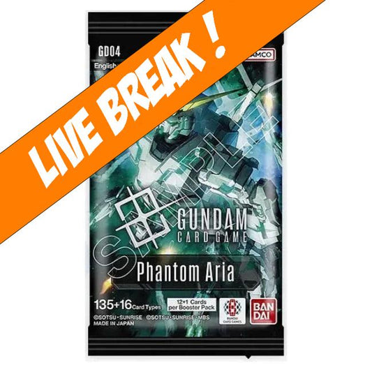 [ Live Break ] Gundam Card Game: Phantom Aria [GD04] Booster Pack