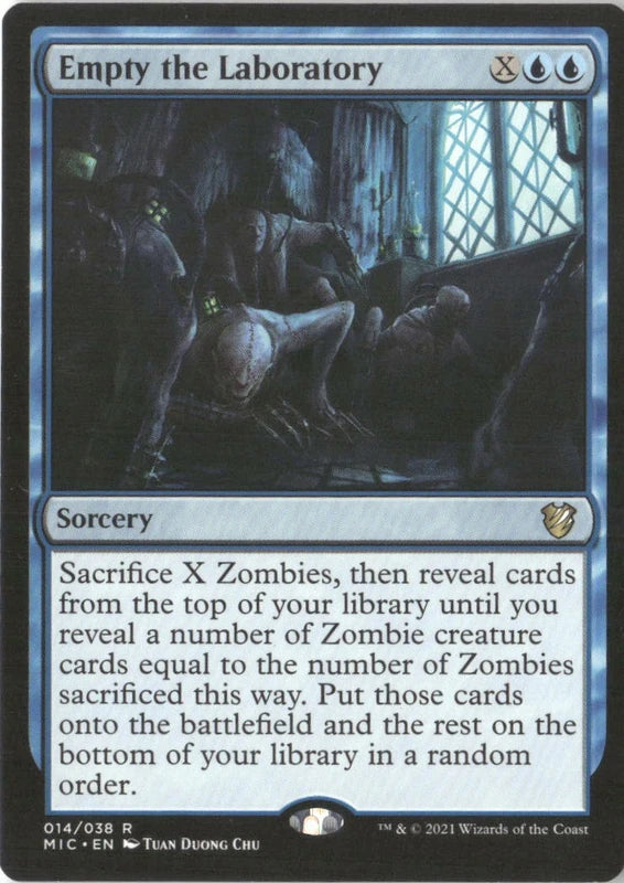 Empty the Laboratory - Commander: Innistrad: Midnight Hunt