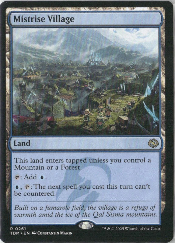 Scan Image | Mistrise Village - Tarkir: Dragonstorm | [FC87A109]
