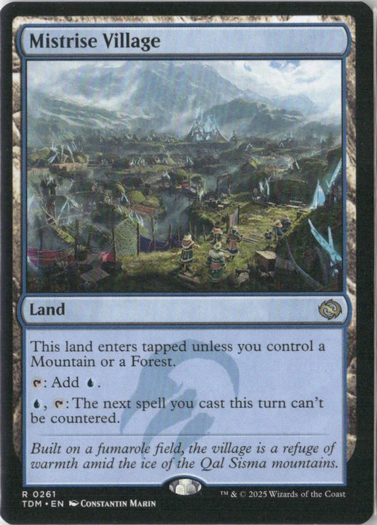 Scan Image | Mistrise Village - Tarkir: Dragonstorm | [FC87A109]