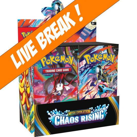 [ Live Break ] Chaos Rising - Pokémon TCG: Mega Evolution ME04 Booster Box
