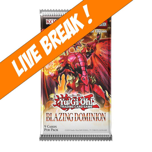 [ Live Break ] Yu-Gi-Oh - Blazing Dominion Booster Pack