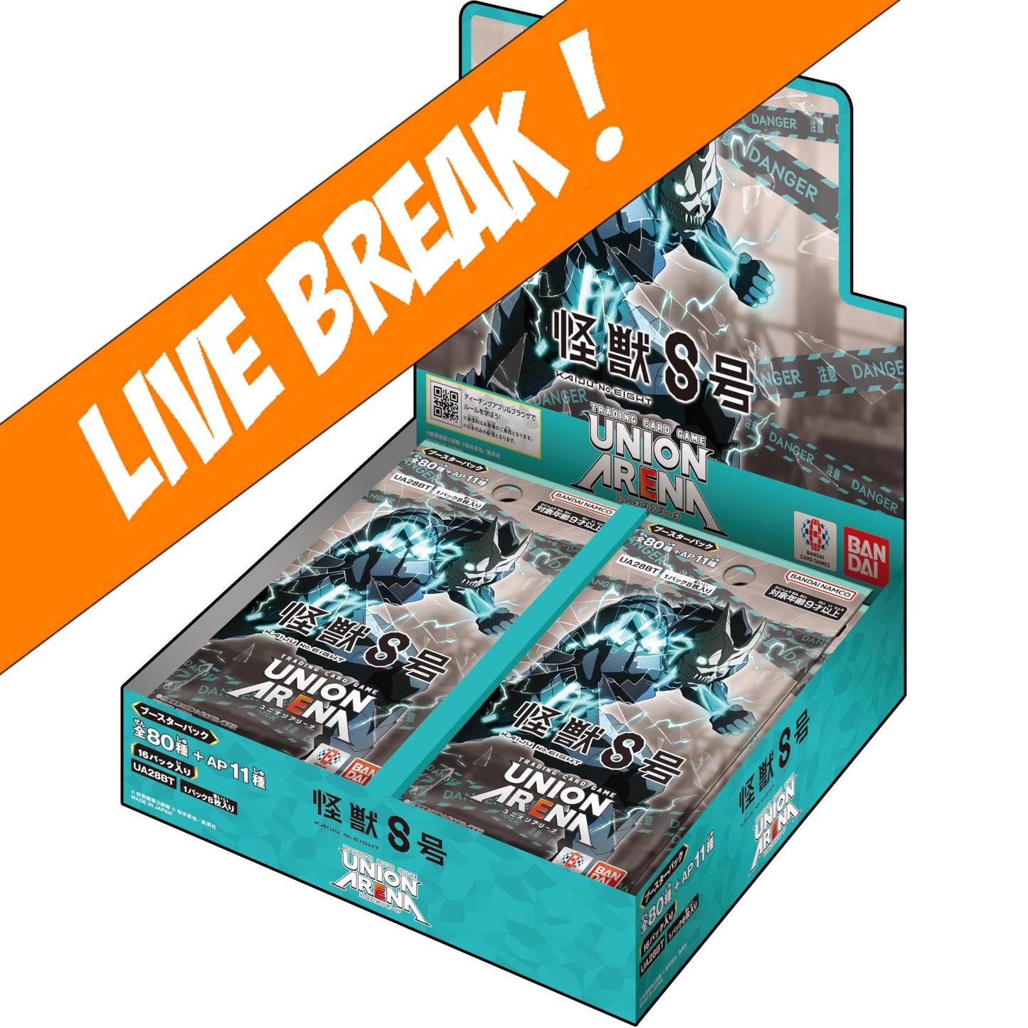 Live Break ] Union Arena - Kaiju No. 8 UA28BT Booster Box [Japanese] |  Ozzie Collectables