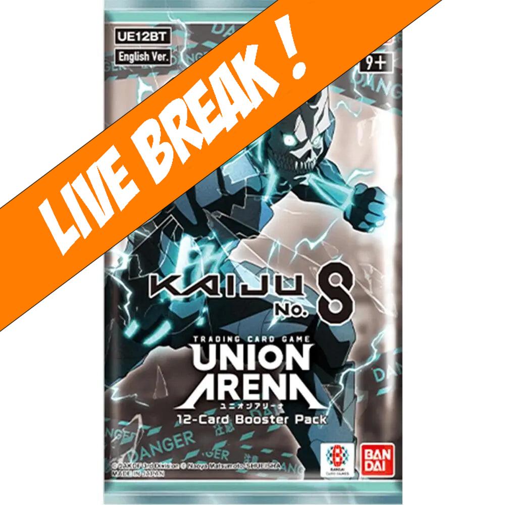 [ Live Break ] Union Arena - Kaiju No. 8 UA28BT Booster Pack [Japanese]