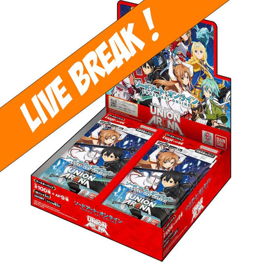 [ Live Break ] Union Arena - Sword Art Online UA15BT Booster Box [Japanese]