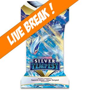 [ Live Break ] Silver Tempest - Pokémon TCG Sword & Shield SWSH12 Sleeve Booster Pack