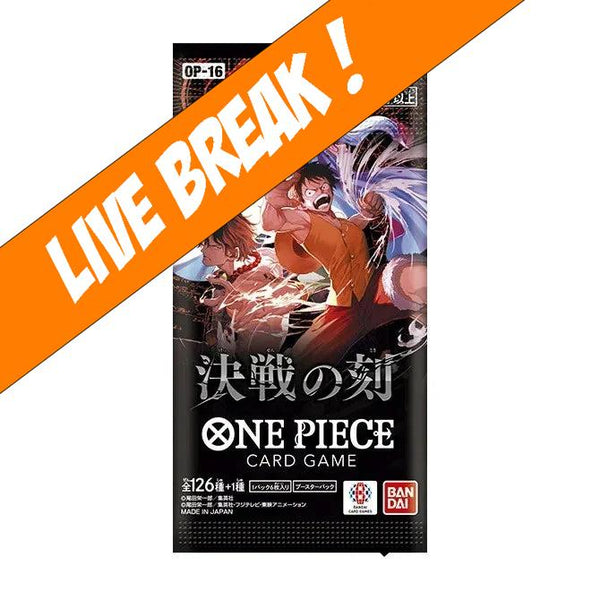 Live Break ] One Piece Card Game - The Time of Battle OP-16